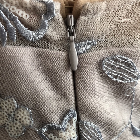 Nicole Miller New York blue floor length gown - Picture 5 of 5